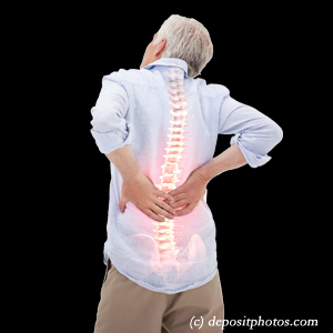 picture Largo back pain with lumbar spinal stenosis